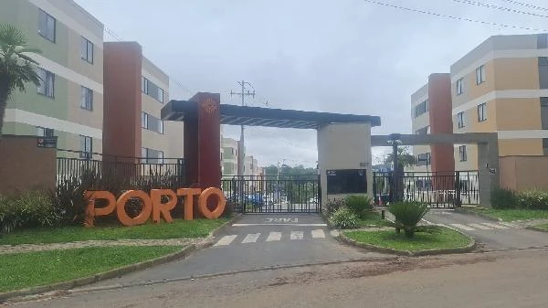 Apartamento no Condomínio Residencial Porto Tinguí II com 2 Quartos e 1 Vaga em Almirante Tamandare - Paraná