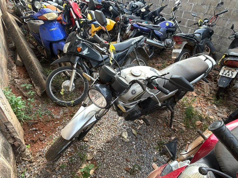 Imagem do leilão Leilão de Yamaha YBR 125E 2007 com Cor Prata em Sorriso - Mato Grosso