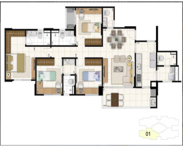 Imagem do leilão Leilão de Apartamento em Campo Grande - Mato Grosso do Sul