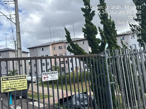 Imagem do leilão Leilão de Apartamento no Condomínio Residencial Rio Japurá com 3 Quartos e 1 Vaga em Colombo - Paraná