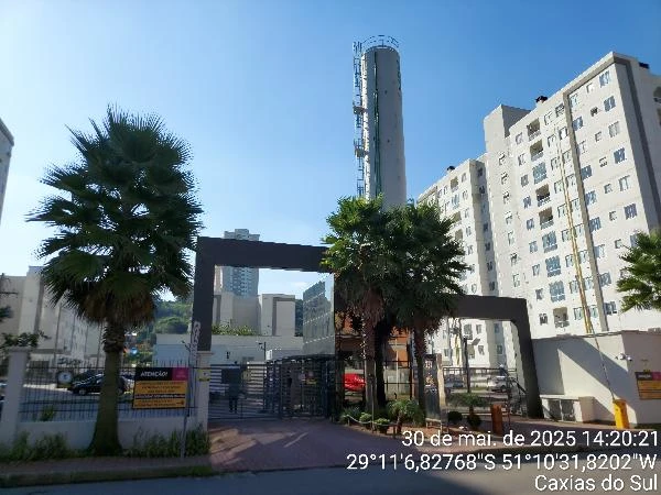 Apartamento de 44,37m² com 2 Quartos e 1 Vaga em Caxias Do Sul - Rio Grande do Sul
