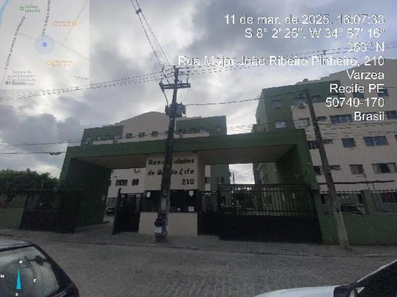 Apartamento No Condomínio Residencial Cidade Do Mundo Life de 48m² com 3 Quartos no Varzea em Recife - Pernambuco