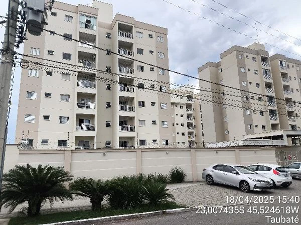 Imagem do leilão Leilão de Apartamento no Condomínio Residencial Rivera com 2 Quartos e 1 Vaga na Garagem em Taubate - São Paulo