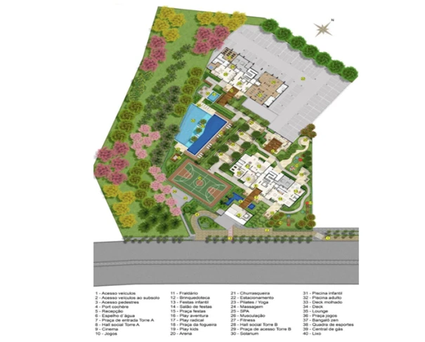 Imagem do leilão Leilão de Apartamento no Green Life Residence - Torre A com 132,85m² de Área Privativa e 2 Vagas de Garagem em Campo Grande - Mato Grosso do Sul