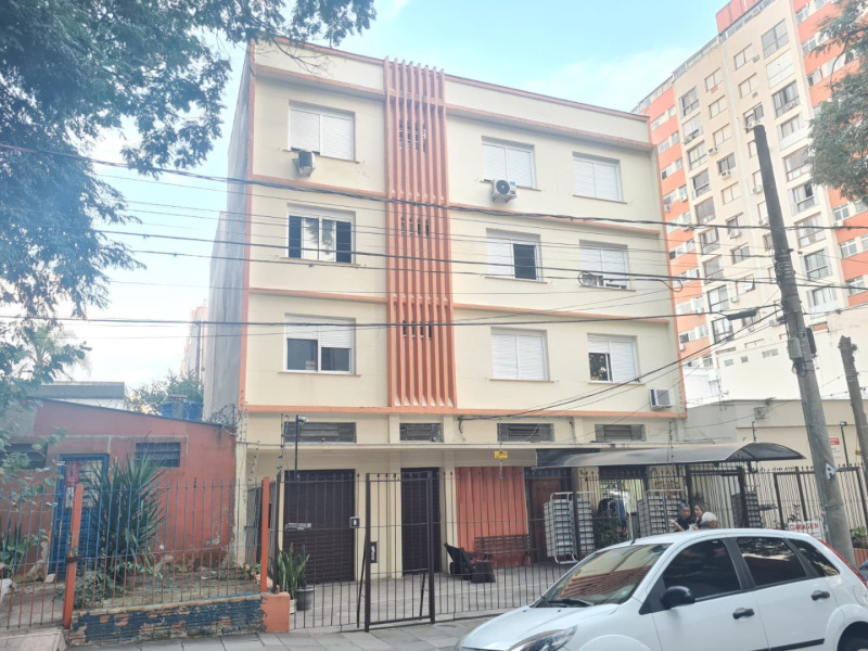 Apartamento no Edifício Marcelino Térreo com Área Privada de 26,2850m² e 1 Dormitório em Porto Alegre - Rio Grande do Sul