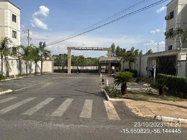 Apartamento no condomínio Chapada dos Cristais com 2 torres e área de entrada ampla