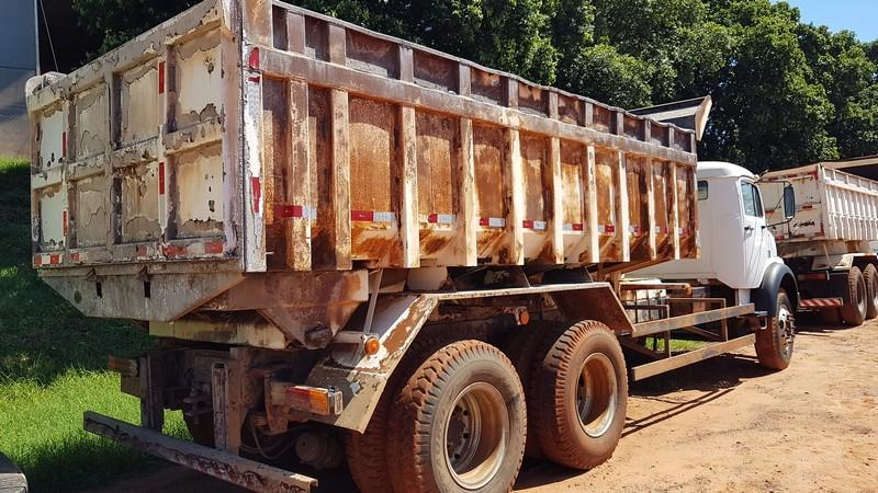 Imagem do leilão Leilão de Caminhão Basculante Mercedes-Benz L 1513 de 1972 com Tração 6x2 e Carroceria Basculante em Adamantina - São Paulo